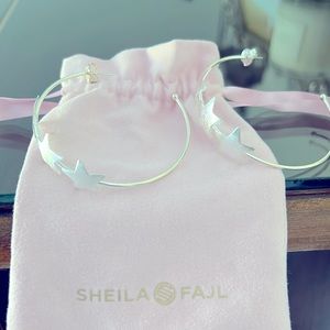 Sheila Faji hoop earrings